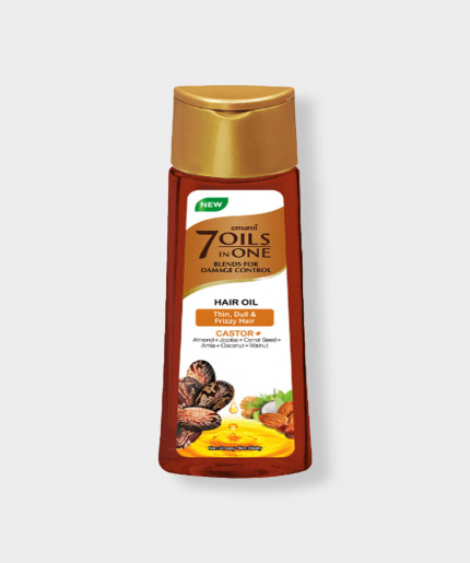 Emami 7 Oils in One Castor + Hair Oil - 300ml