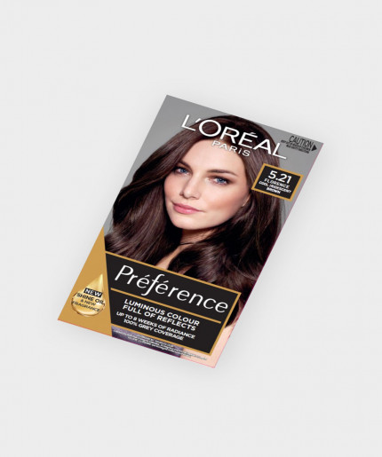 L'oreal  Préférence 5.21 Florence Cool Iridescent Brown