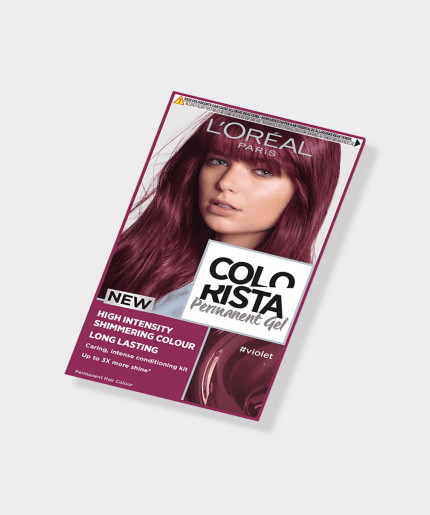 L'Oreal Colorista Violet Purple Permanent Gel Hair Dye