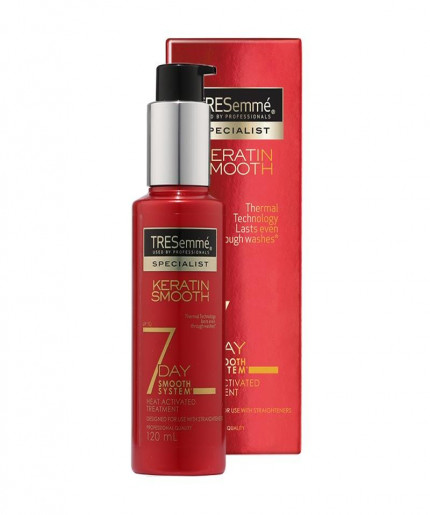 Tresemme Keratin Smooth 7 Day Smooth Heat Activated Treatment 120ml