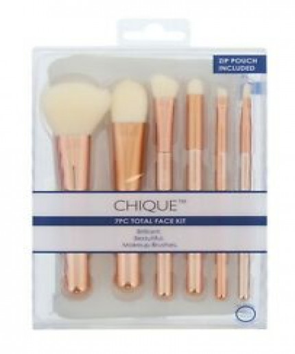 Royal & Langnickel Chique Makeup Brushes Rose Gold 7pc