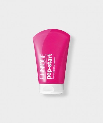 Clinique Pep-Start Exfoliating Cleanser: Make way for radiant skin with this 2-in-1 formula