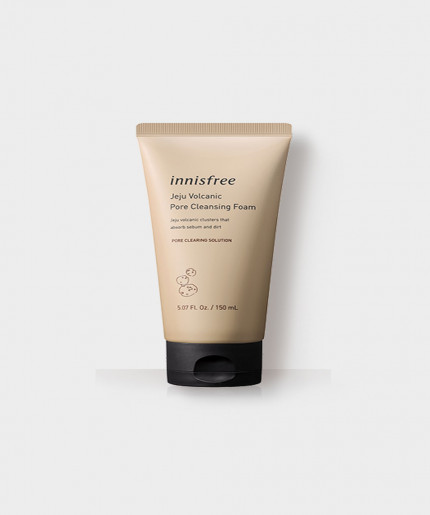 Innisfree Jeju Volcanic Pore Cleansing Foam EX 150ml - Deep Cleanse and Purify Your Skin