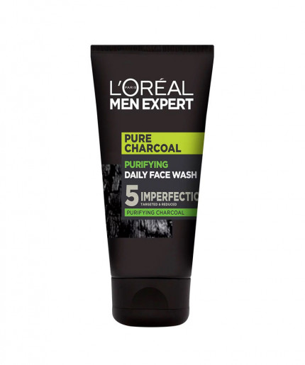 LOreal Men Expert Pure Charcoal Purifying Daily Face Wash 100ml