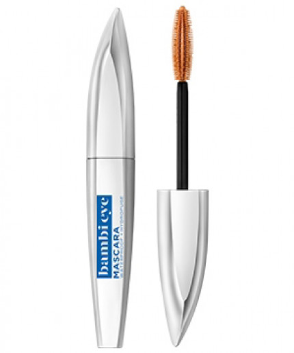 L'Oreal Paris Bambi Eye Waterproof Mascara - Long Lasting Volume in Blackest Black (405)