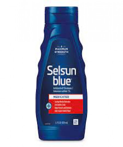 Selsun Blue Medicated Maximum Strength Anti Dandruff Shampoo 325ml