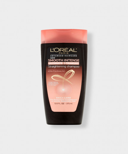 L'Oreal Paris Smooth Intense Straightening Shampoo 375ml - Get Sleek, Frizz-Free Hair Effortlessly