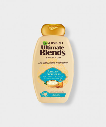 Garnier Argan Richness Ultimate Blends Shampoo 360ml | Hydrating and Nourishing Hair Care Solution