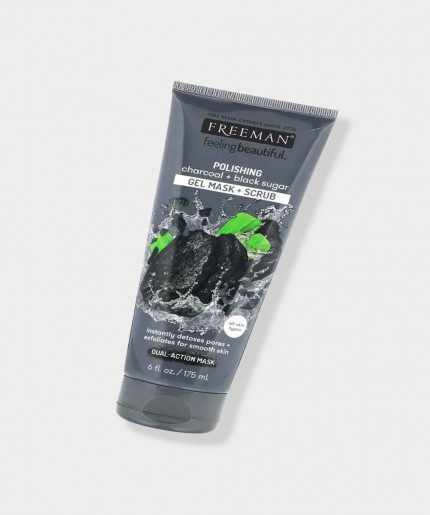 Freeman Charcoal + Black Sugar Polishing Facial Gel Mask