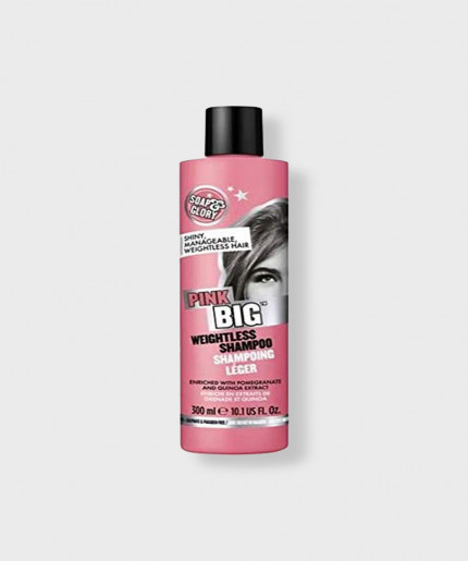 Soap & Glory PINK BIG Weightless Shampoo 300ml: The Ultimate Volumizing Solution