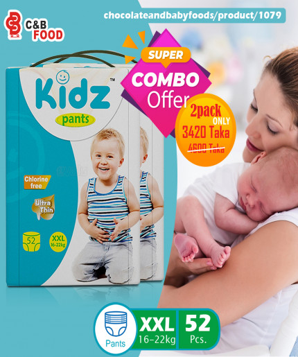 Kidz Pants XXL (2packs) 104pcs