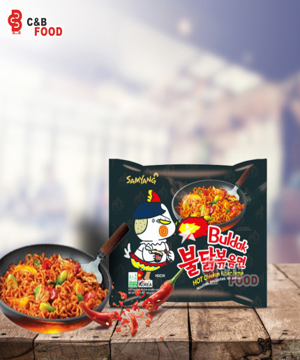 Buldok Hot Chicken Flavor Ramen 140G: Spicy Korean Noodle Delight!