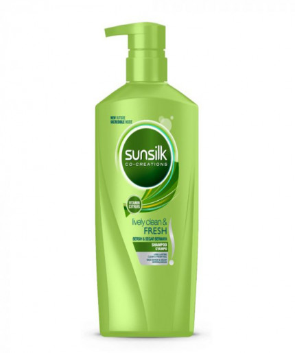 Sunsilk Lively Clean & Fresh Berish & Segar Bermaya Shampoo