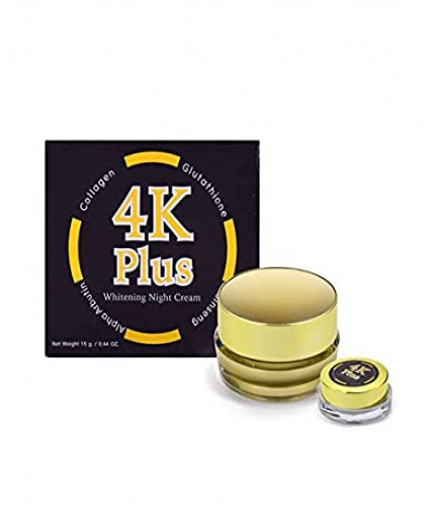 4K PLUS Whitening Night Cream 5x