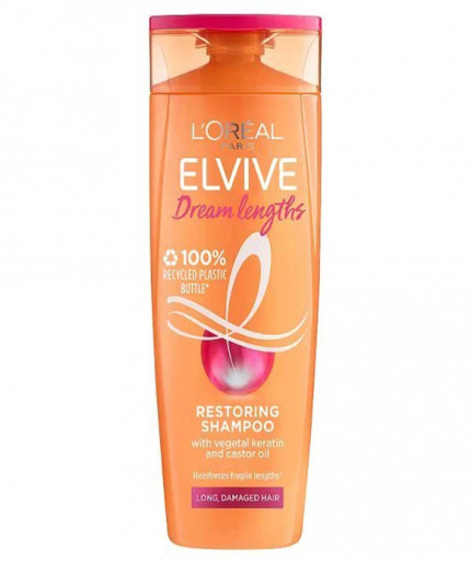 L'Oréal ELVIVE Dream Lengths Restoring Shampoo: Revitalize Long Damaged Hair
