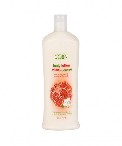Delon Body Lotion Enriched with Vitamin E,Pomegranate and Orchid Scent
