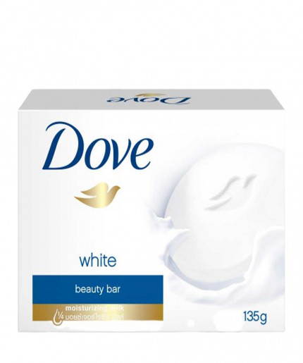 Dove Beauty Bar White - Gently Cleanse and Nourish Your Skin
