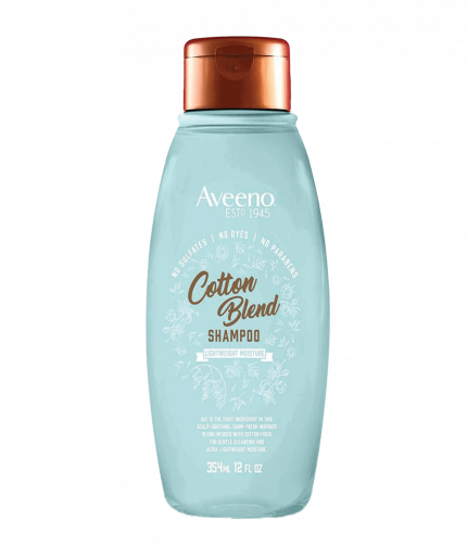 Aveeno Cotton Blend Shampoo - Nourishing Hair Care Since 1945