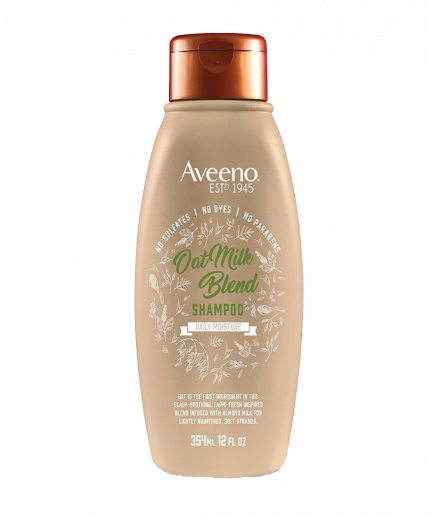 Aveeno Oat Milk Blend Daily Moisture Shampoo - Nourishing Hair Care since 1945