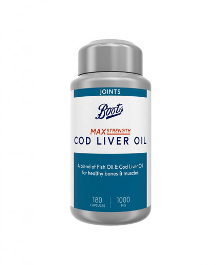 Boots Max Strength Cod Liver Oil 1000mg