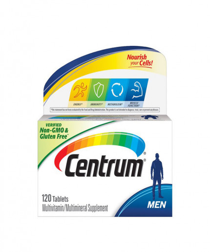 Centrum MultiVitamin for men's beauty With Vitamin D3 B Vitamins and Antioxidants