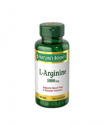 Nature’s Bounty L Arginine 1000 mg