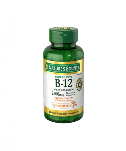 Nature’s Bounty Vitamin B-12 2500mcg