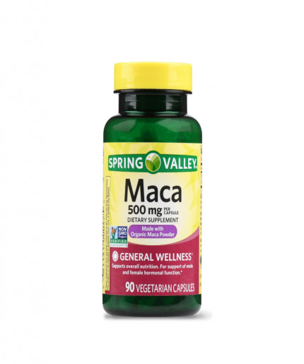 Spring Valley Maca Dietary Supplement 500 mg