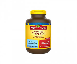 Nature Made Fish Oil 1200 mg Omega 3 360 mg 200pcs - Price in Bangladesh