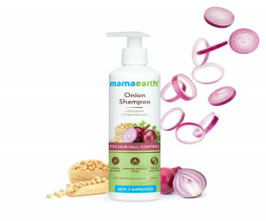 Mamaearth Onion Shampoo For Hair Fall Control 250 ml - Price in Bangladesh
