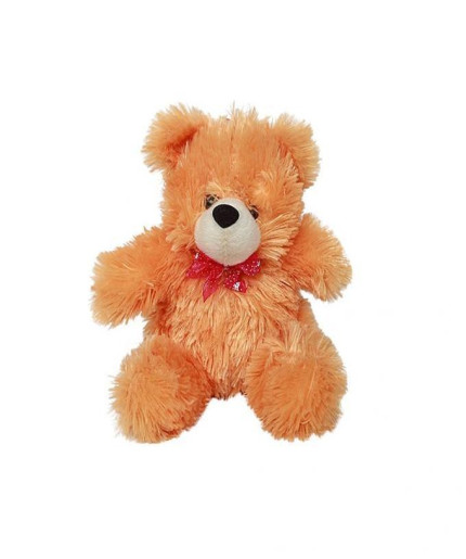 Woolen Teddy Bear For Kids - Sandy Brown