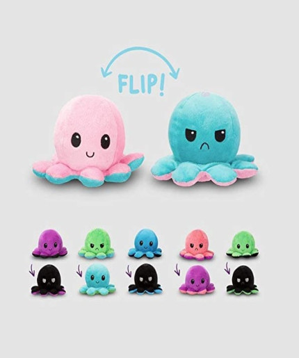 Reversible Flip Octopus Plush: The Perfect Soft Toy for Children