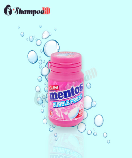 Mentos Bubble Fresh Sugar Free Gum 40pcs Box 56G | sugar free chewing gum