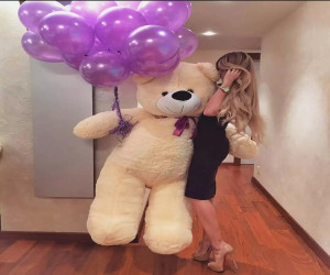 Extra large big Teddy Bear Cream - Price in Bangladesh