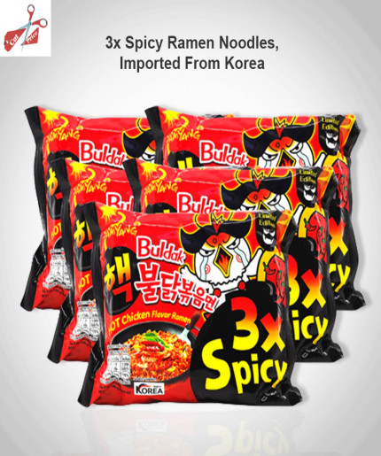 Samyang 3X Spicy Buldak Hot Chicken Flavour Instant Korean Noodles
