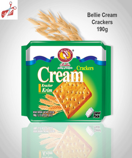 Bellie Cream Crackers 190g