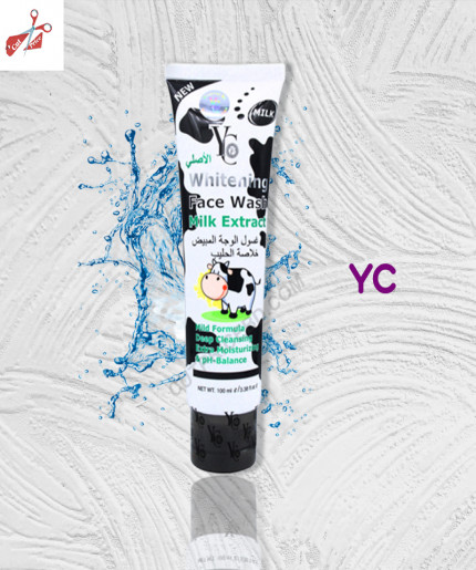 YC whitening face wash with milk extract 100ml