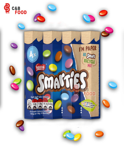 Nestle Smarties 4 Tube 136G