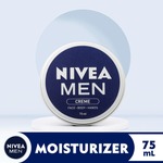 Nivea Men Moisturizer Creme Face, Body & Hands 75ml