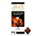 Lindt Excellence Caramelised Hazelnut Dark 100G