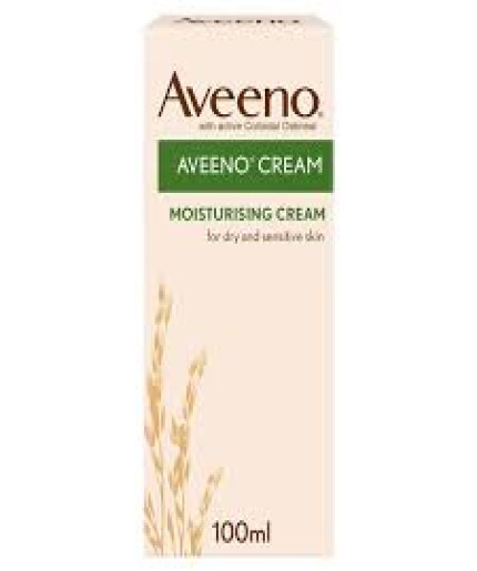 Aveeno Moisturising Cream With Active Colloidal Oatmeal (100ml)