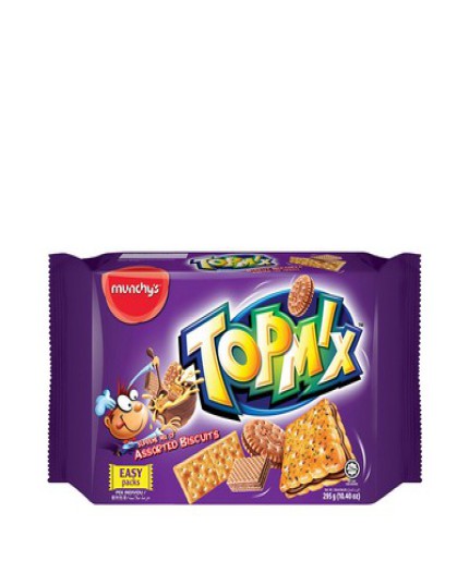 Munchy's Top Mix Assorted Biscuits – Chocolate & Cream Cookie Variety Pack