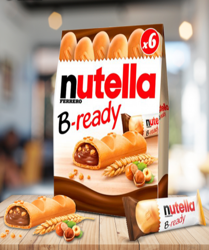 Nutella B-Ready Chocolate tasty and creamy choco field