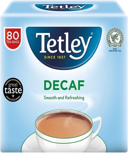 Decaf Tetley Tea Bags – Best Caffeine-Free Tea for a Relaxing Afternoon