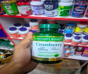 Nature’s Bounty Cranberry Herbal Health Supplement 4200mg with Vitamin C 300 pcs - Price in Bangladesh