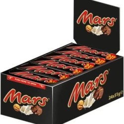Mars Chocolate Bar 24pc's Box