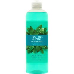 Sainsbury's Tea Tree & Mint 2in1 Shampoo 500ml