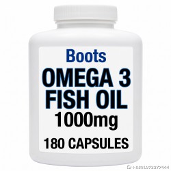 Boots Omega 3 Fish Oil 1000mg 180 Capsules