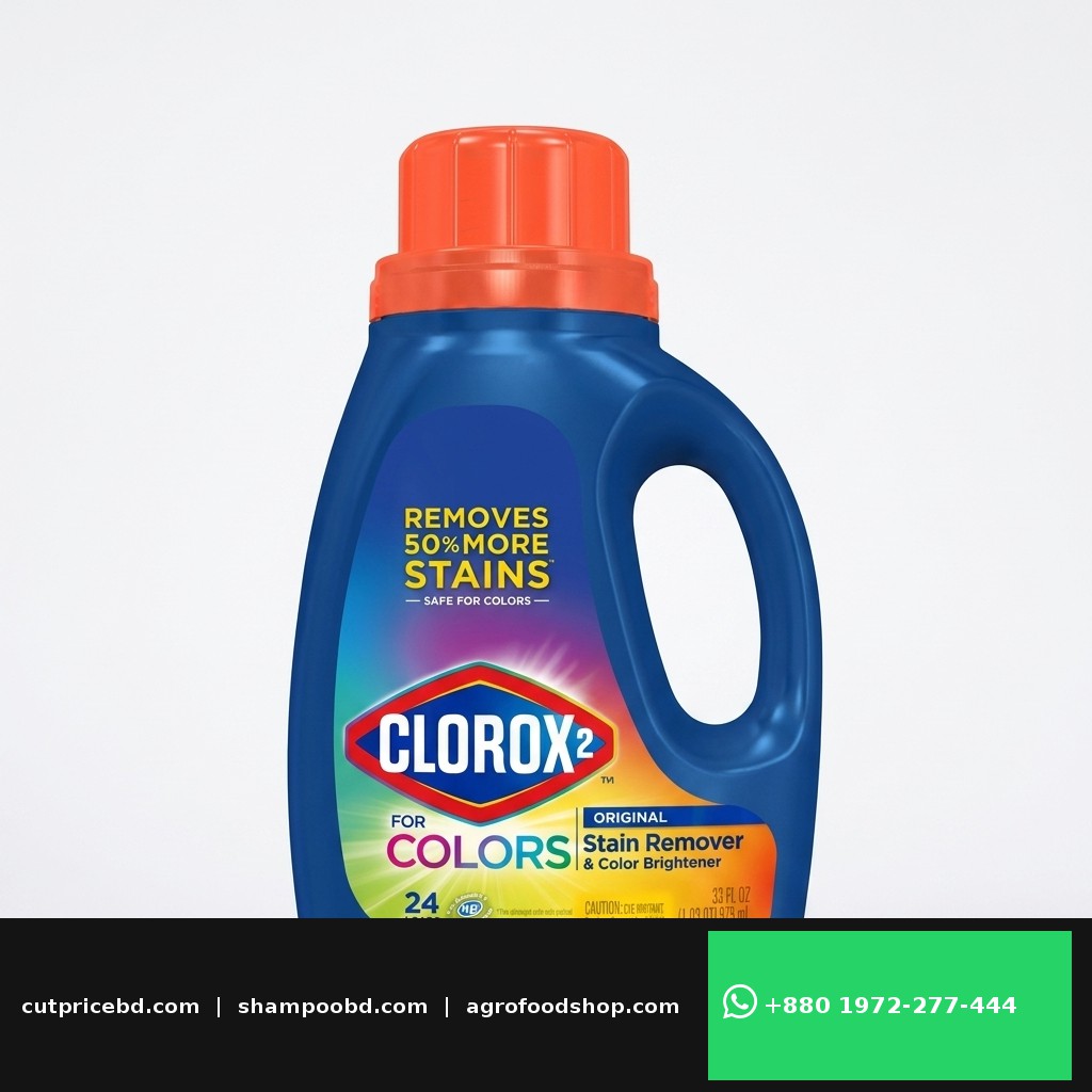 Clorox 2 For Colors Original Stain Remover & Color Brightener Liquid Detergent 975ml