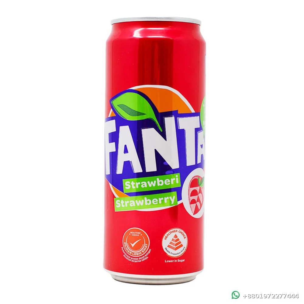 Fanta Strawberry Flavor 320ml